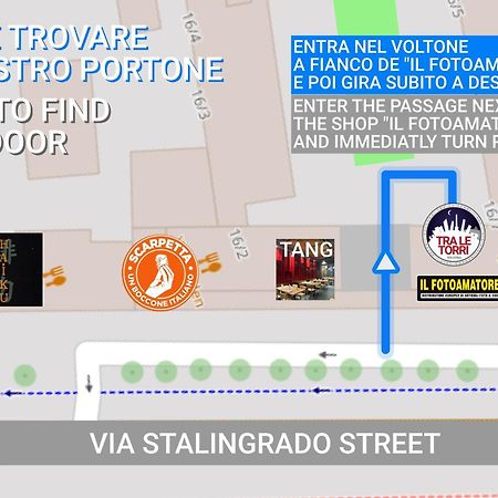 Tra Le Torri B&B - Ampia Stanza Privata In Appartamento Con Bagno Privato Accessibile Da Corridoio Болонья Экстерьер фото