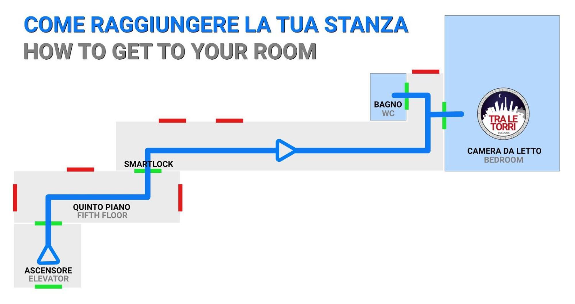 Tra Le Torri B&B - Ampia Stanza Privata In Appartamento Con Bagno Privato Accessibile Da Corridoio Болонья Экстерьер фото